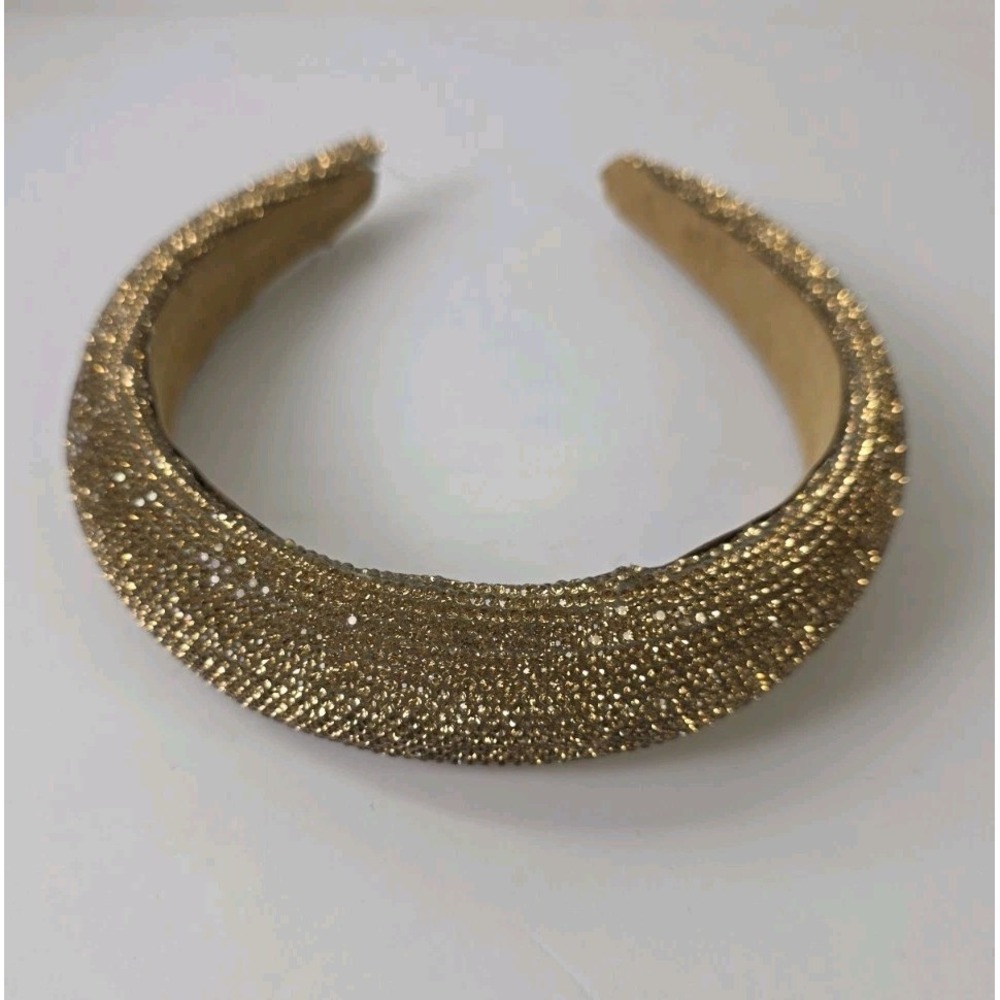 Rhinestone Diamond Padded Headband Luxury Crystal HairBand For Women